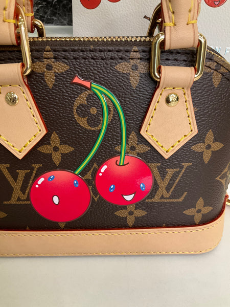 Louis Vuitton Alma cherry nano