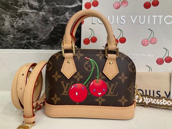 Louis Vuitton Alma cherry nano