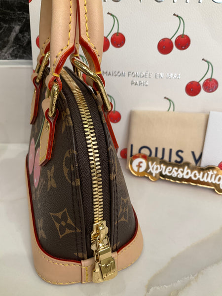 Louis Vuitton Alma cherry nano