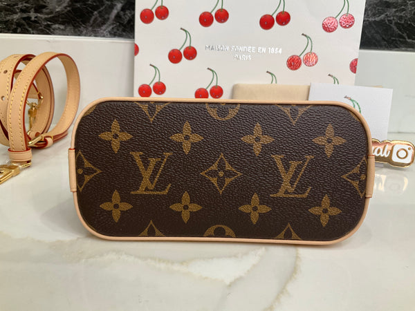 Louis Vuitton Alma cherry nano