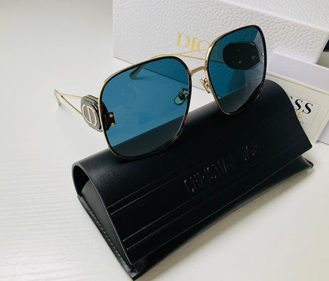 Dior lentes de sol Bobby Cafe/azul