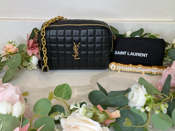 YSLMINI CAMERA LAMBSKIN