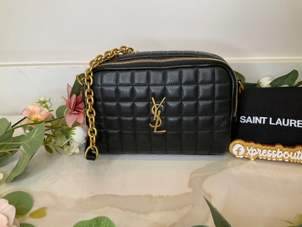 YSLMINI CAMERA LAMBSKIN