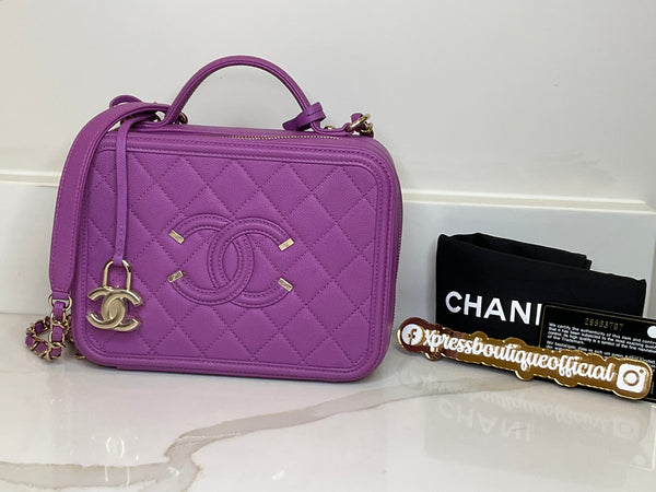 Chanel Vanity morado