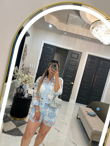 Flower Short Set