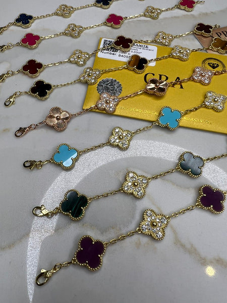 Pulsera Estilo “Van” Plata 9.25 (6.3/4”)