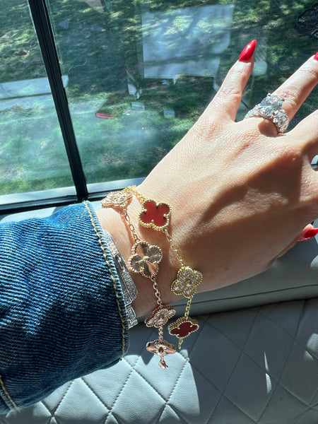 Pulsera Estilo “Van” Plata 9.25 (6.3/4”)
