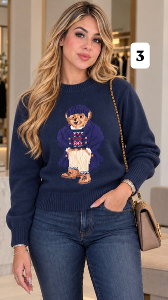 Pre- Orden ‼️ Bear 🐻 Sweater (Fashion)