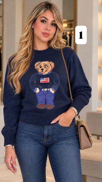 Pre- Orden ‼️ Bear 🐻 Sweater (Fashion)