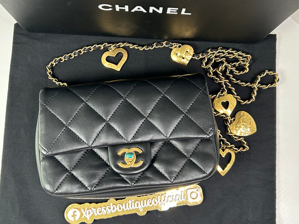 Chanel Mini Heart Charms 22