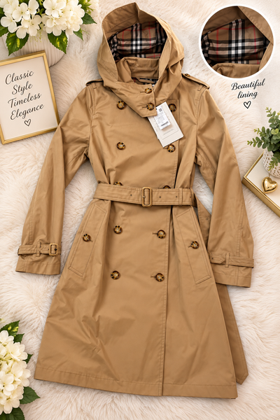 Burberry trench coat beige