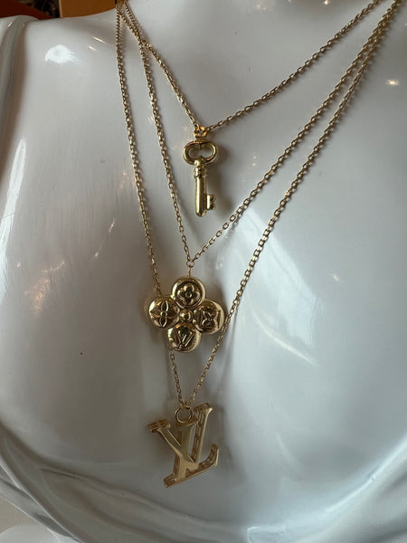 Collar 18k 3 en 1