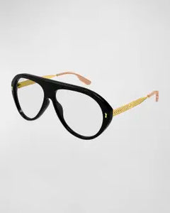 GUCCI GG1515S BLACK BLUELIGHT AVIATOR