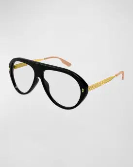 GUCCI GG1515S BLACK BLUELIGHT AVIATOR
