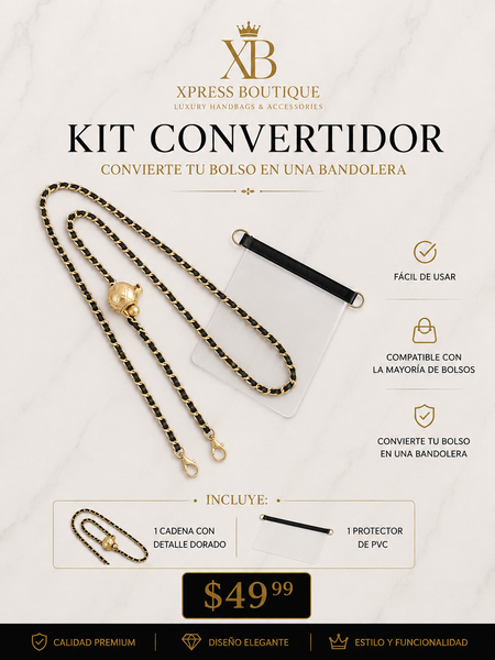 CORREA GENÉRICA AJUSTABLE Y INSERT PARA CARTERA