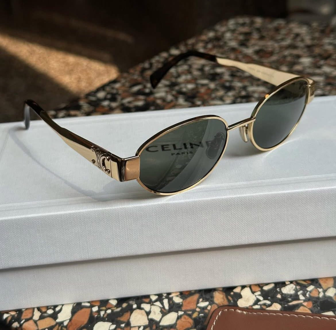 Celine  Triomphe Gold