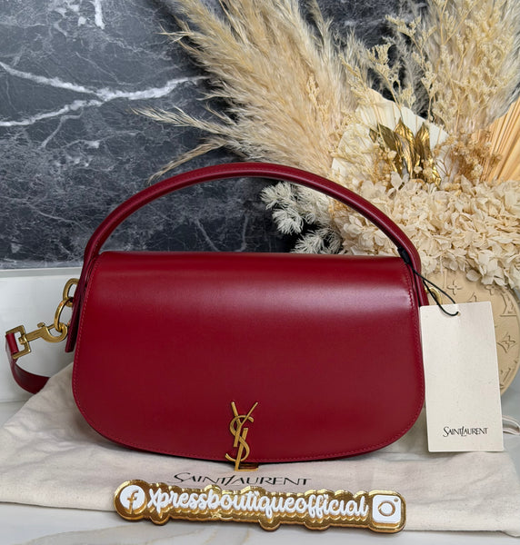 YSL Voltaire carmine red