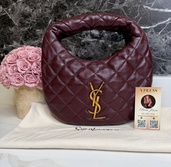 YSL ICARINO IN QUILTED NAPPA GUINDO