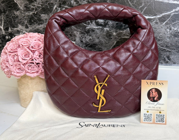 YSL ICARINO IN QUILTED NAPPA GUINDO