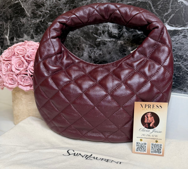 YSL ICARINO IN QUILTED NAPPA GUINDO