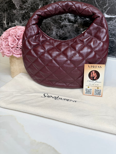 YSL ICARINO IN QUILTED NAPPA GUINDO
