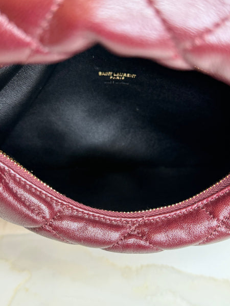 YSL ICARINO IN QUILTED NAPPA GUINDO