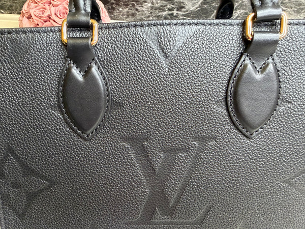 LOUIS VUITTON OTG PM EMPRINTE NOIR