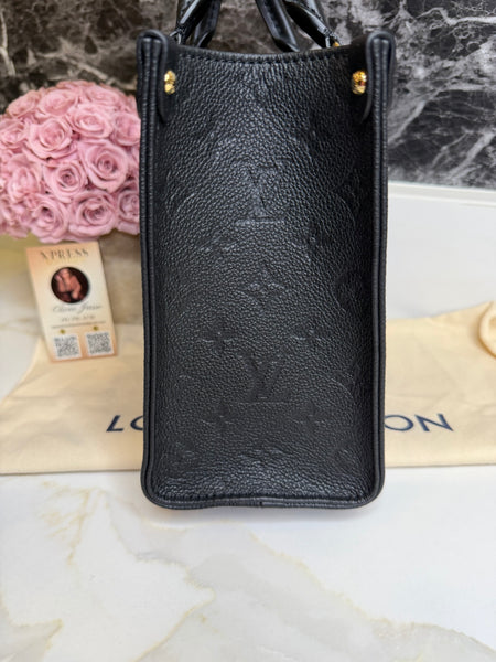 LOUIS VUITTON OTG PM EMPRINTE NOIR