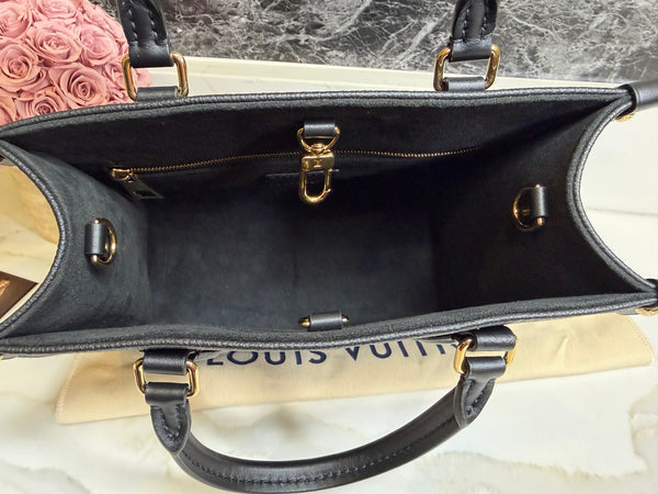 LOUIS VUITTON OTG PM EMPRINTE NOIR