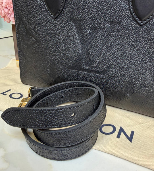 LOUIS VUITTON OTG PM EMPRINTE NOIR