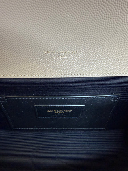 YSL small envelope shoulder bag khaki