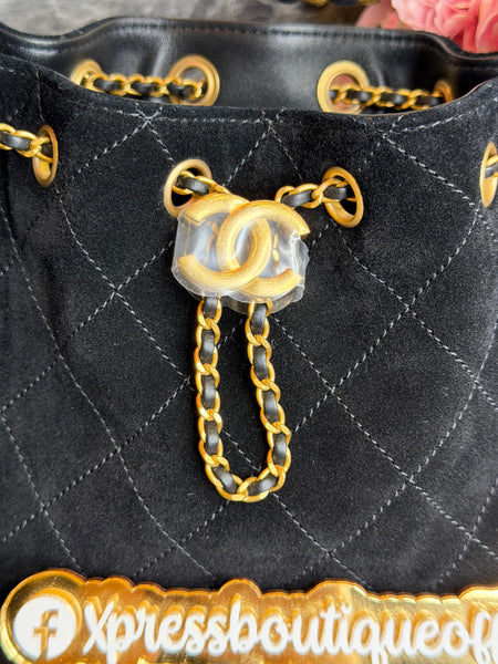 CHANEL MINI 25 SUEDE