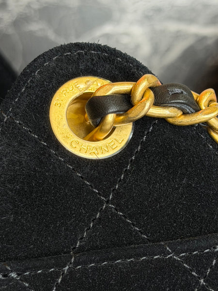 CHANEL MINI 25 SUEDE