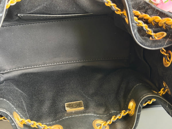 CHANEL MINI 25 SUEDE