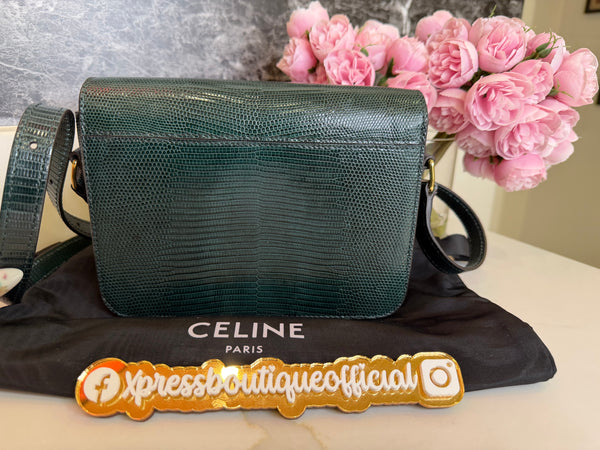 Celine lizard triomphe bag