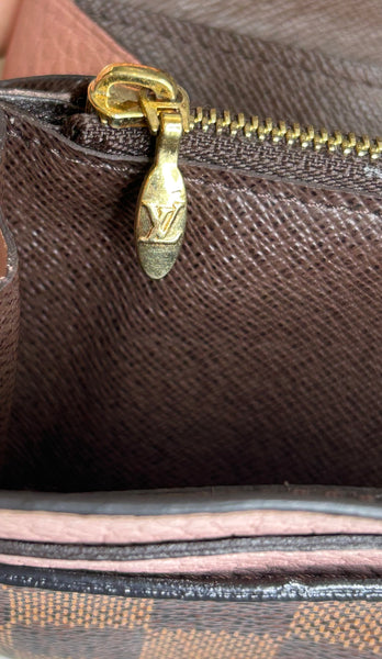 Damier ebene wallet