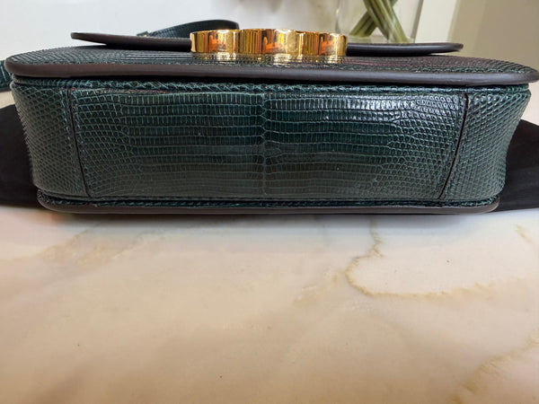 Celine lizard triomphe bag