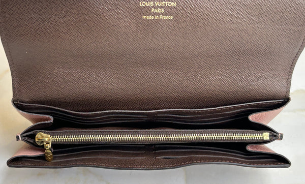 Damier ebene wallet