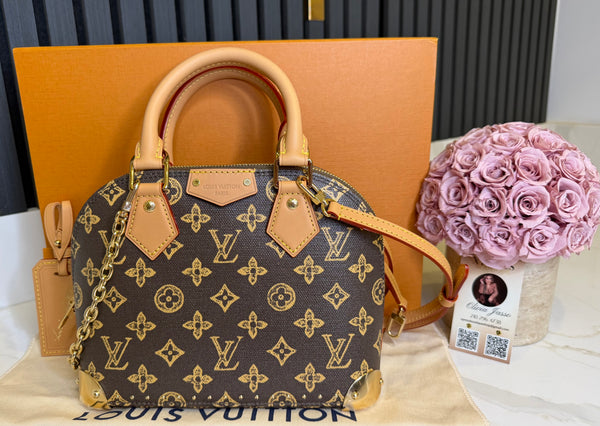 Louis Vuitton Alma bb trunk monograma
