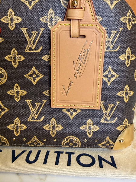 Louis Vuitton Alma bb trunk monograma
