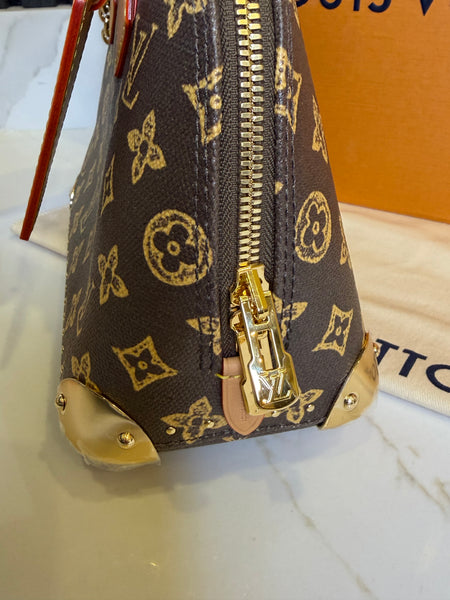 Louis Vuitton Alma bb trunk monograma