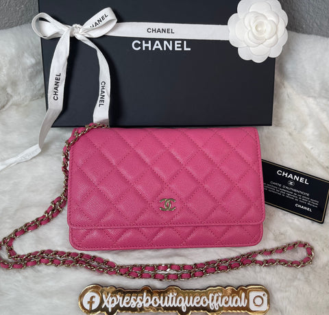 Chanel WOC Rosa fuerte