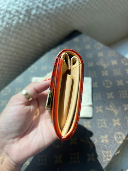 Takashi Murakami X Louis Vuitton Black Monogram Multicolore Porte Monnaie Plat