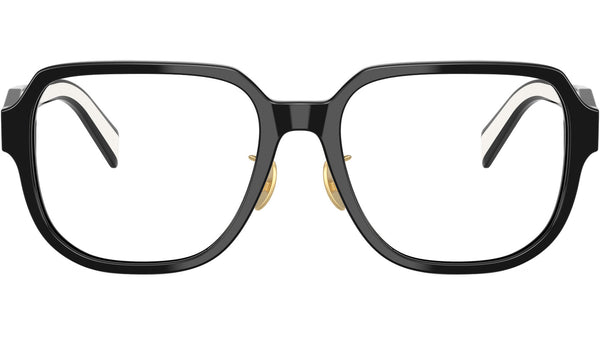 Prada lente optico blaco/negro