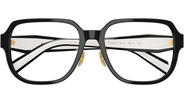 Prada lente optico blaco/negro