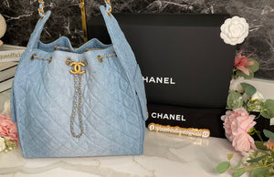 Chanel 25 Medium Denim