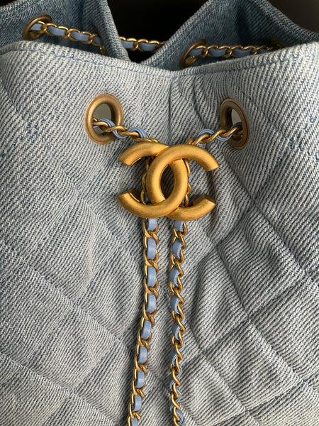 Chanel 25 Medium Denim