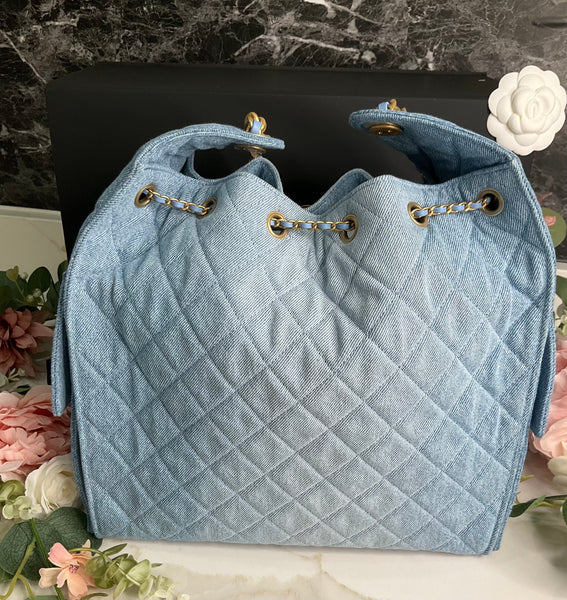 Chanel 25 Medium Denim