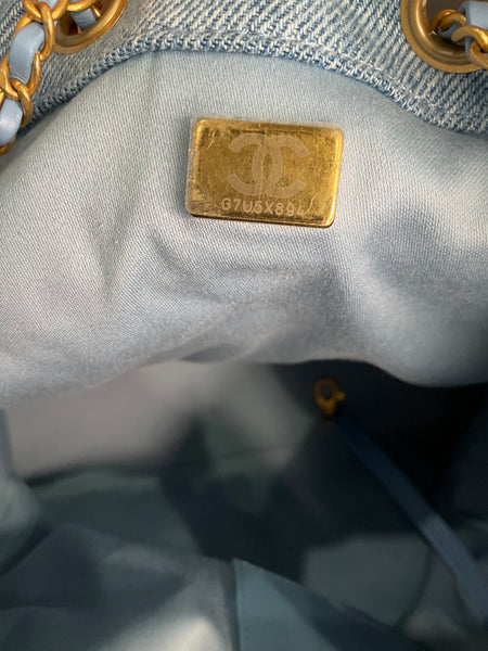 Chanel 25 Medium Denim