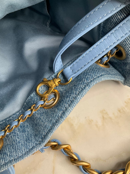 Chanel 25 Medium Denim